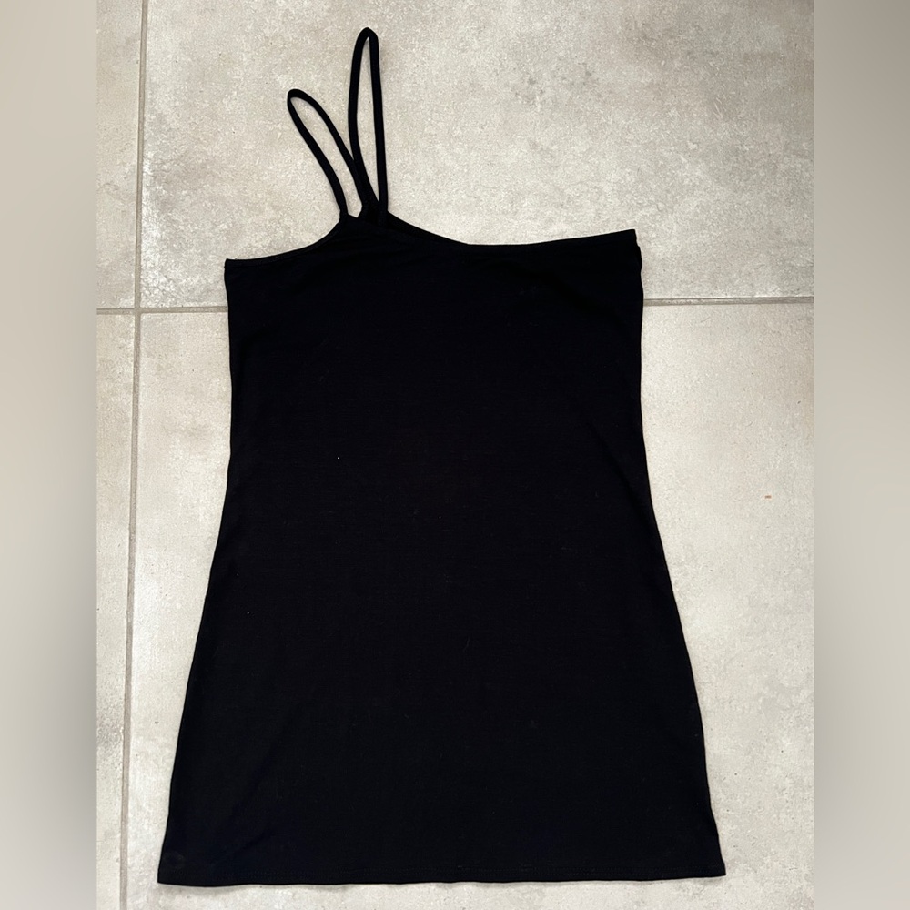 HELMUT by Helmut Lang Asymmetrical Strap Top